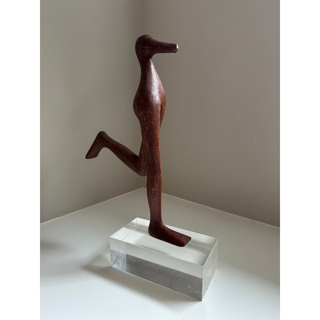 Modern "In Motion" Collection of Wooden Sculptures by Julia Buckingham Designs For Sale - Image 3 of 6