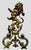 Vintage Pair of Brass Lion Form Andirons For Sale In New York - Image 6 of 12