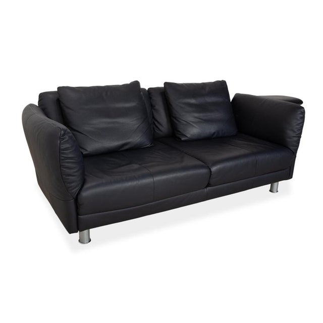 Modern 510 Three-Seater Sofa in Leather from Rolf Benz For Sale - Image 3 of 16