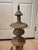 Brass Antique Solid Brass Fireplace Andirons/ Firedogs Pair (2) For Sale - Image 8 of 12