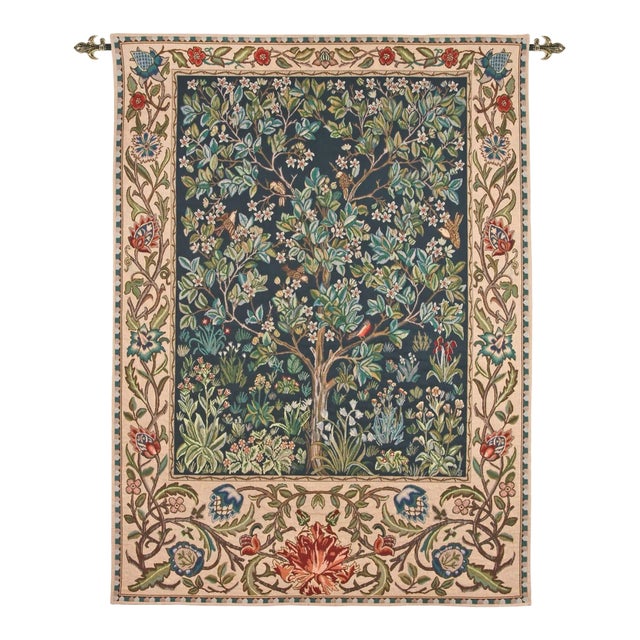 The Garden Loom Woven Tapestry - Require Rod Size 3 For Sale