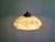 Art Deco pendant light from the 1920s-30s in light green marbled opaline glass with red veining. Fully rewired while...