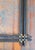 Early 20th Century 20th Century American Black and Gold Carved Pine Tramp Folk Art Picture Frame For Sale - Image 5 of 10