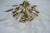 Brass and Crystal Ceiling Lamps, Italy, 1970s, Set of 3 For Sale - Image 9 of 18