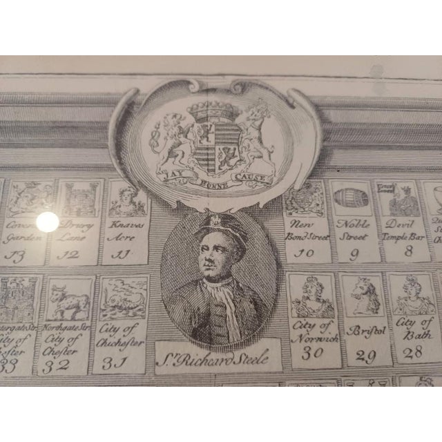 Sir Richard Steele, Freemasonry, 1900, Lithograph For Sale - Image 6 of 18