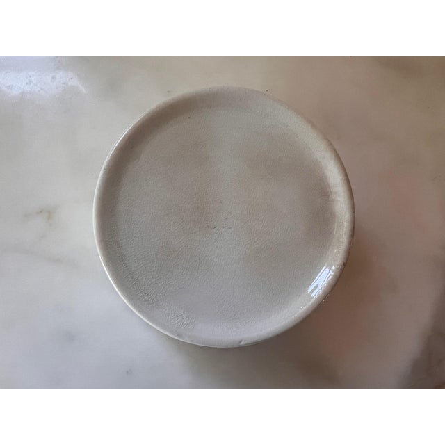 Late 18th Century Victorian Solid English Oak Butter Dish Nickel Silver Circa 1890's For Sale - Image 13 of 18