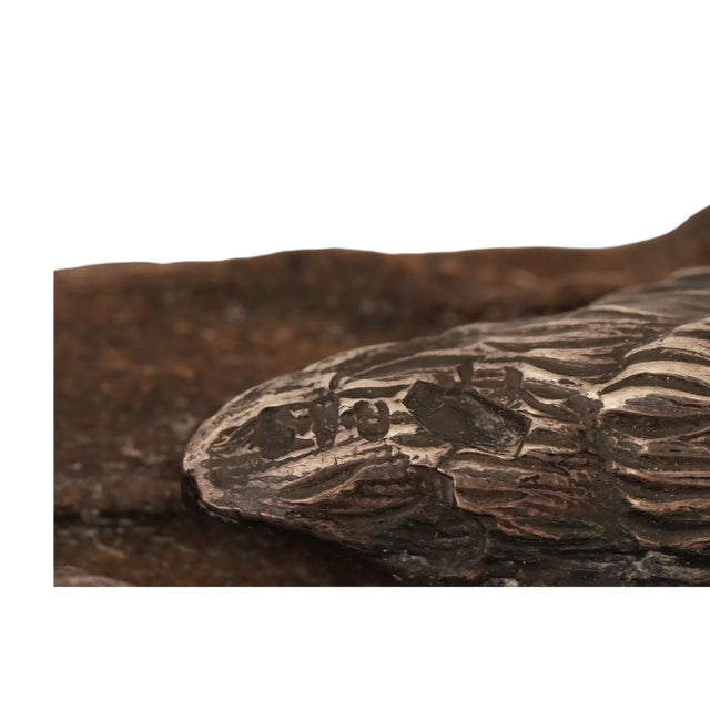 Austrian Silver Fox and Stag Antler Desk Seal by Georg Adam Scheid Circa 1900 For Sale In New York - Image 6 of 8