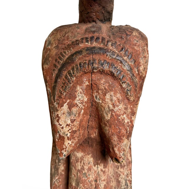 Antique Rare Bena Lulua Female Ancestor Figure For Sale In Los Angeles - Image 6 of 13