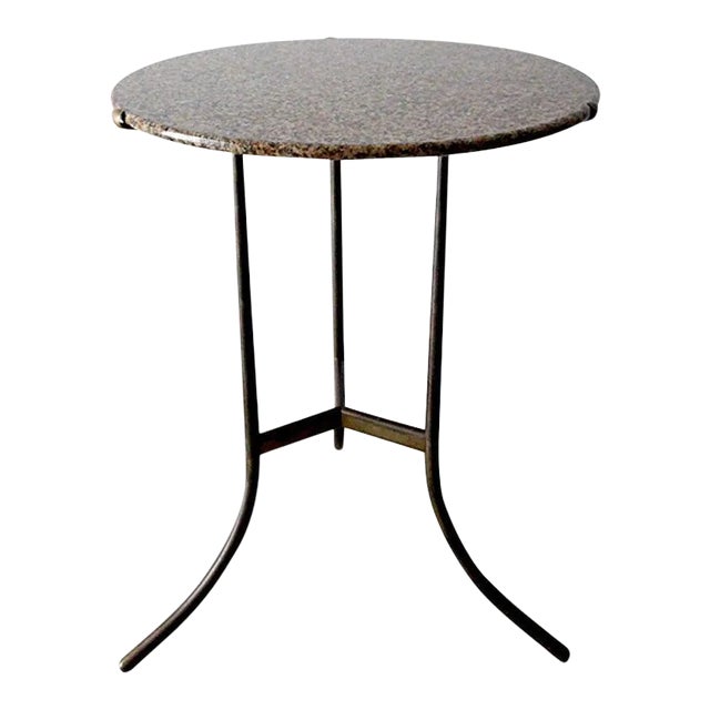 Bronze And Granite Top Table Cedric Hartman For Sale