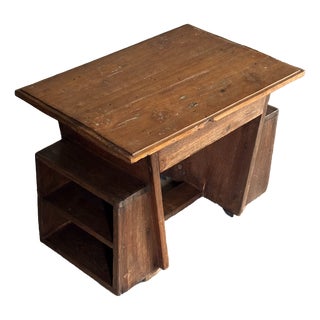 Vintage Side Table in Teak, 1960s For Sale