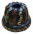 French Blue Earthenware Ceramic Mold, 20th Century For Sale