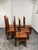 Handcrafted Dining Chairs, Set of Six For Sale In San Francisco - Image 6 of 12