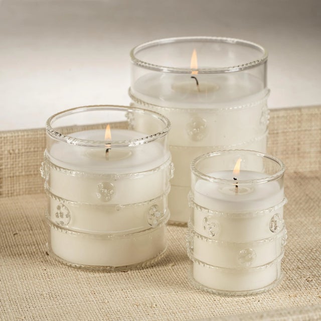 Enjoy the calming glow and enchanting fragrance of the Grand Casablanca Jar Candle as it enhances the ambiance and adds a...