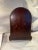 Brown Antique English/German Beehive Style Mantel Clock For Sale - Image 8 of 10