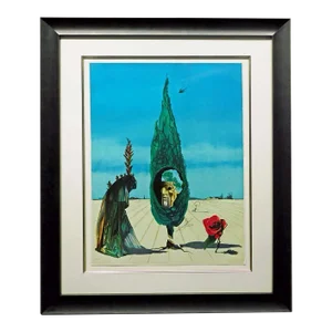 Salvador Dali Enigma of the Rose #EA Hand Signed Original Framed
