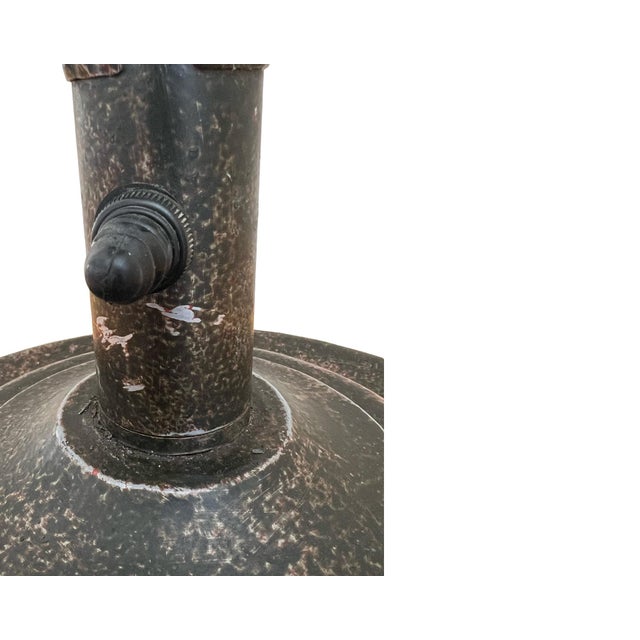 1970s Tulip Lamps Metal Architectural Salvage Iron Hans Kogl Style Industrial Hollywood Regency - a Pair For Sale - Image 11 of 12