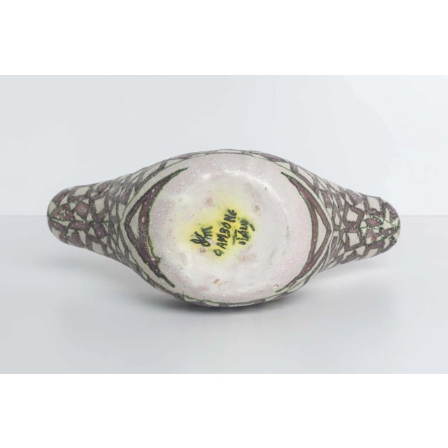 Guido Gambone Vessel Glazed Stoneware Italy, 1955 For Sale - Image 11 of 11