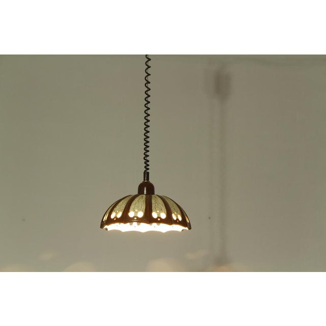 Fat Lava Ceramic Pendant Light from Pan Leuchten, 1970s For Sale - Image 6 of 10