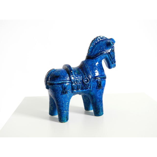 Mid-Century Modern Vintage Ceramic Horse by Aldo Londi for Bitossi, Italy, 1960s For Sale - Image 3 of 18
