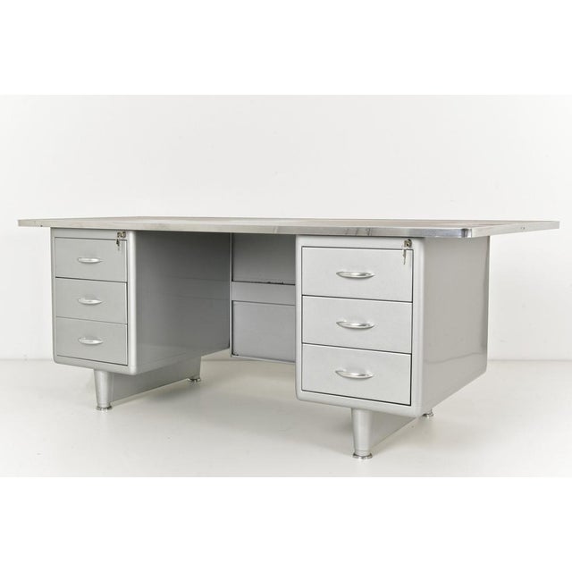 German Executive Desk from Mauser, 1955 For Sale - Image 15 of 15