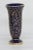 Blue Bavaria Germany Glass Small Cobalt Blue and Gold Floral Design Bud Vase For Sale - Image 8 of 8