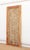 Bleached Reclaimed Wood Lattice Portal Door For Sale In Los Angeles - Image 6 of 7