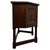 Wood Early 20th Century English Carved Oak Writing Desk For Sale - Image 7 of 13