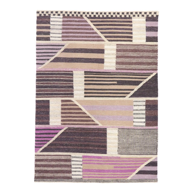 Swedish Marianne Richter Style Kilim Rug - 06'04 X 08'10 For Sale