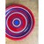 Vintage Raymor Red and Blue Striped Ceramic Plate For Sale - Image 9 of 12