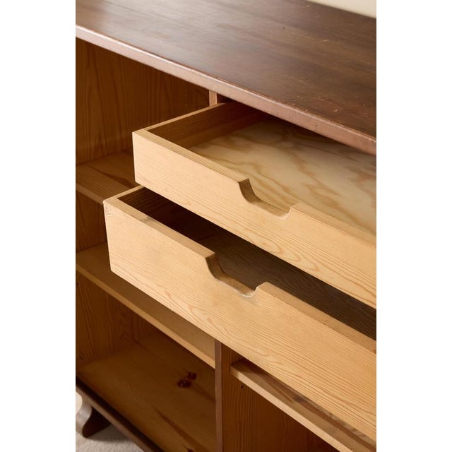 Swedish Pine Cabinet, 1930s For Sale - Image 6 of 11