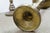Brass Mid 20th Century 2 Moroccan Etched Brass Altar Floor Candlesticks Candle Holders 36" For Sale - Image 8 of 13