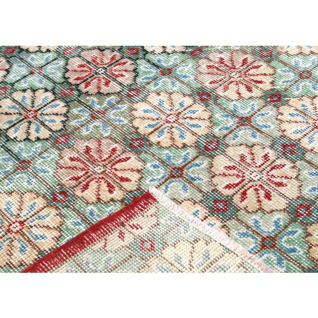 1960s Turkish Mid-Century-Modern Rug For Sale - Image 4 of 5