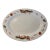 Vintage Dragon Motif Porcelain Oval Serving Platter For Sale