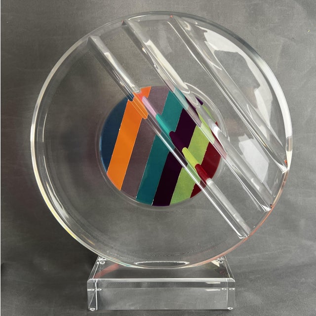 1990s Shlomi Haziza, Abstract Sculpture, 1994, Methacrylate For Sale - Image 5 of 10