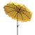 Contemporary Outdoor Zimmerman 11ft Round Market Umbrella - Yellow For Sale - Image 3 of 5