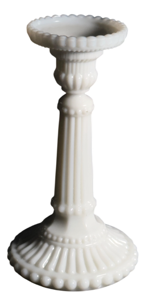 Antique Opaline Candleholder from Vallérysthal, 1907