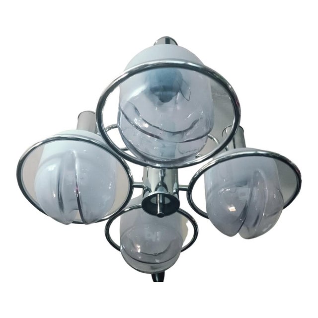 Ceiling Lamp by Toni Zuccheri for Mazzega, 1970s For Sale - Image 12 of 16