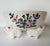 Vintage Italian Este Ceramiche Hand-Painted Floral Ceramic Frog Centerpiece Bowl for Tiffany & Co. For Sale - Image 9 of 10