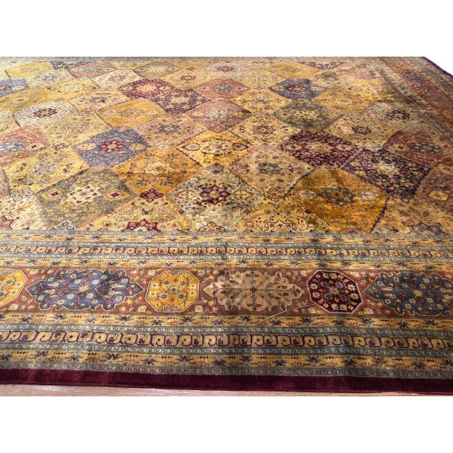Pasargad DC Genuine Fine Tabriz Design Lamb's Wool Rug For Sale In Washington DC - Image 6 of 11