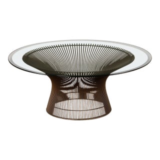 Warren Platner for Knoll International Bronze Coffee Table, Circa 1970s For Sale