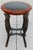 Hollywood Regency Mid-Century Egyptian Revival Style Round Stone-Top Accent Table With Sculptural Winged Griffins. For Sale - Image 3 of 12