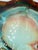 1960s Mid-Century Italian Murano Sommerso Art Glass Splash Bowl Centerpiece For Sale - Image 9 of 11