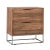 Wood Salvaged Teak Modern Bedside Table / Nightstand For Sale - Image 7 of 10