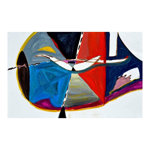 Horizontal Abstract #4 by Leslie Luverne Anderson For Sale