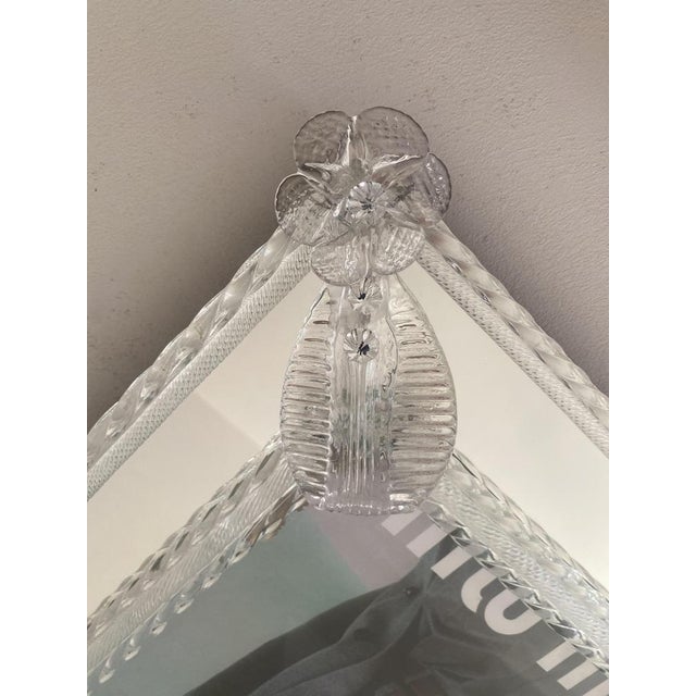 Transparent Photo Frame Mirror in Murano Glass by Simoeng For Sale - Image 11 of 18