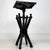 Black Antique English Ebonised Side Table, 1920 For Sale - Image 8 of 12