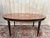 Brown Louis XVI Oval Dining Table with Extensions, 1960s For Sale - Image 8 of 8