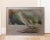 Studio-made metal artwork featuring a sailboat cutting through the water beneath a richly toned sky. The background was...