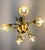Venetian Murano Blown Glass Chandelier For Sale - Image 5 of 16