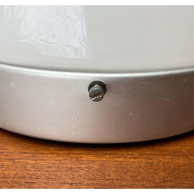 Mid-Century Modern Minimalist Flush Mount from SLO Sähköliikkeiden Oy Finland, 1960s For Sale - Image 12 of 17